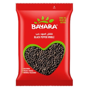 Bayara Whole Black Pepper, 200g